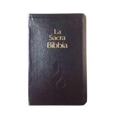 La Sacra Bibbia NR94 nera con rubrica