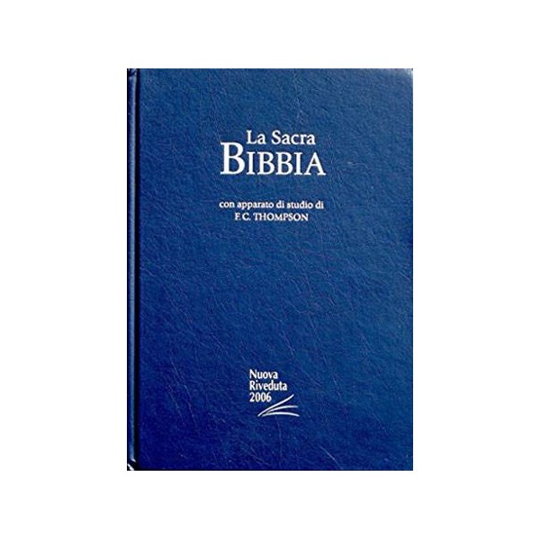 La Sacra Bibbia con apparato di studio F.C. Thompson (SG34417)